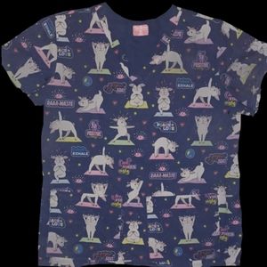 Baa Maste Scrub Top by Zavate.. Ava Therese by Zavate